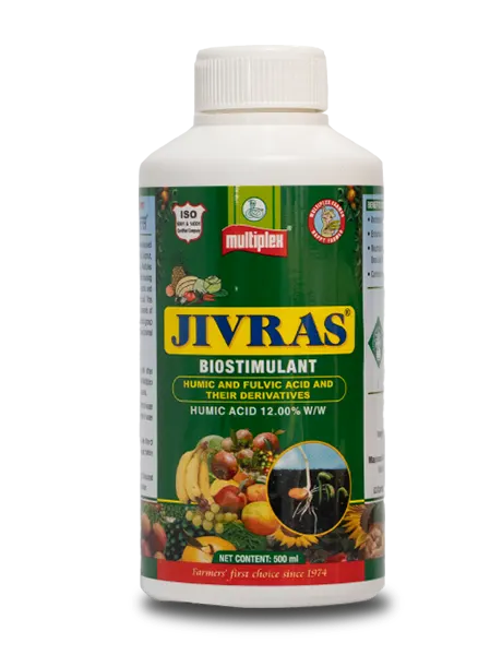 Multiplex Jivras – Humic & Fulvic Acid Biostimulant for Soil Health