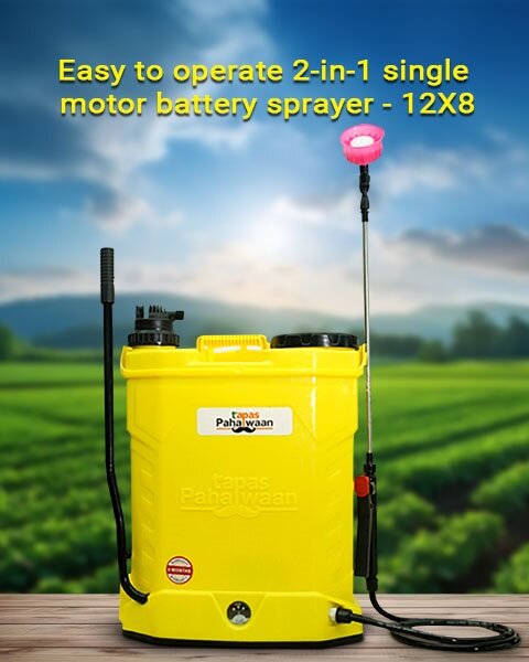 Tapas Pahalwaan 102 2-in-1 Battery Sprayer: Effortless Spraying with Dual Mode & High Performance